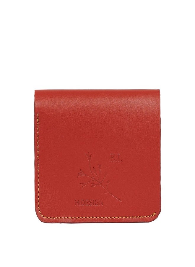 Hidesign Genuine Leather Women's Bi Fold Wallet - Red - Image 3